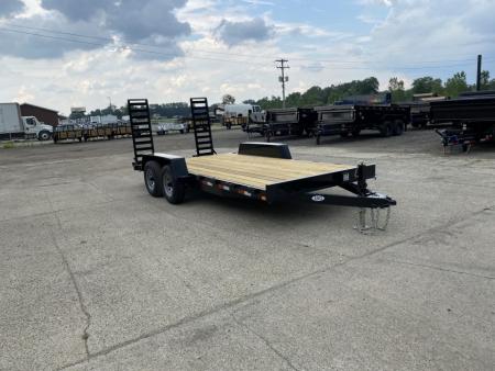 New 2027 AMO 82X16 w/Stand Up Ramps 10k Equipment Trailer
