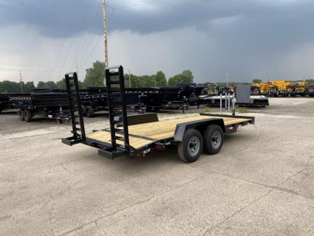 New 2027 AMO 82X16 w/Stand Up Ramps 10k Equipment Trailer