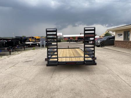 New 2027 AMO 82X16 w/Stand Up Ramps 10k Equipment Trailer