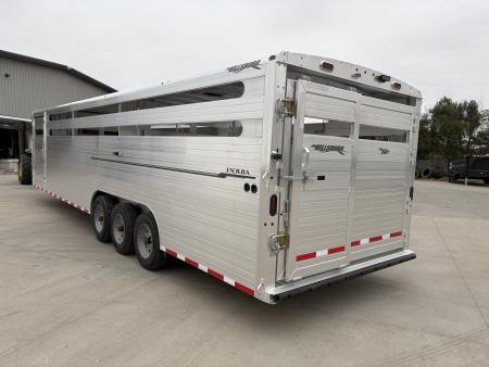 New 2027 Hillsboro Endura 8 x 32ft Livestock Trailer Triple 8k axles