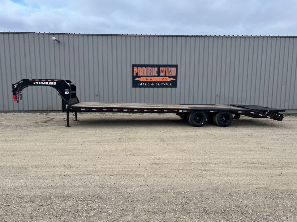 New 2027 PJ Trailers 32 Tandem Dual Gooseneck Flatbed Trailer
