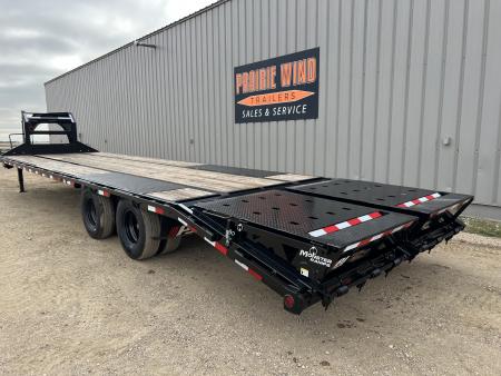 New 2027 PJ Trailers 32 Tandem Dual Gooseneck Flatbed Trailer