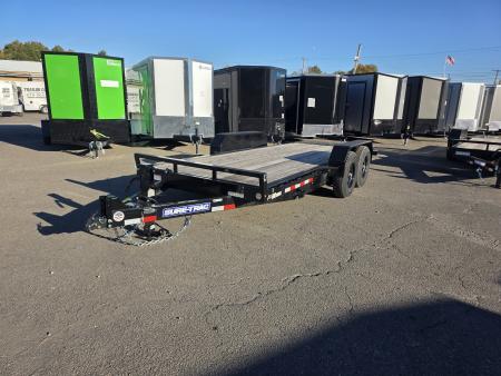 New 2026 Sure-Trac 7X18 14K - FULL TILT Equipment Trailer