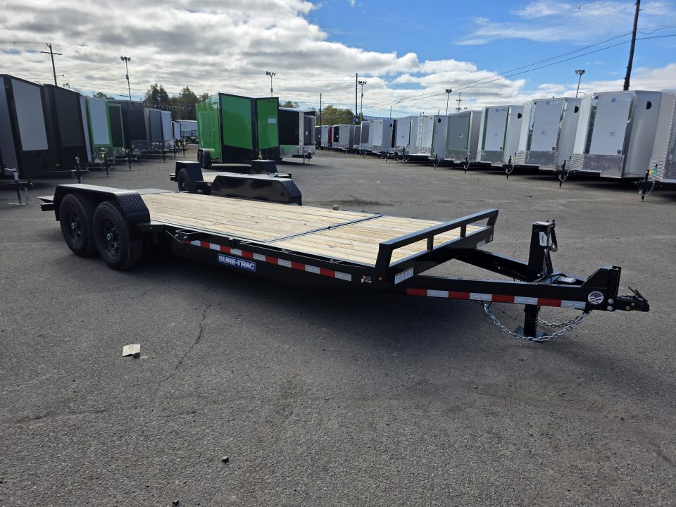 New 2026 Sure-Trac 7X20 14K - 16+4 SPLIT TILT Equipment Trailer