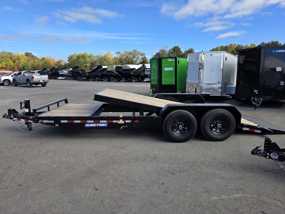 New 2026 Sure-Trac 7X20 14K - 16+4 SPLIT TILT Equipment Trailer