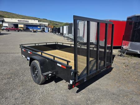 New 2027 Sure-Trac 6X10 STEEL HIGH SIDE Utility Trailer