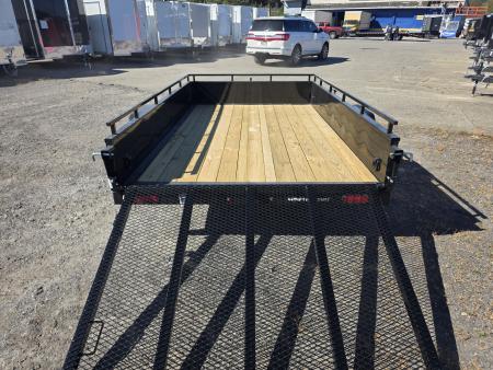 New 2027 Sure-Trac 6X10 STEEL HIGH SIDE Utility Trailer