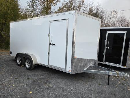 New 2027 ML Trailers Galvanized 7'X16' Cargo / Enclosed Trailer