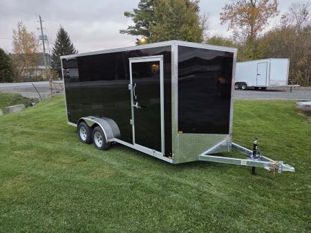New 2027 ML Trailers Galvanized 7'X16' Cargo / Enclosed Trailer