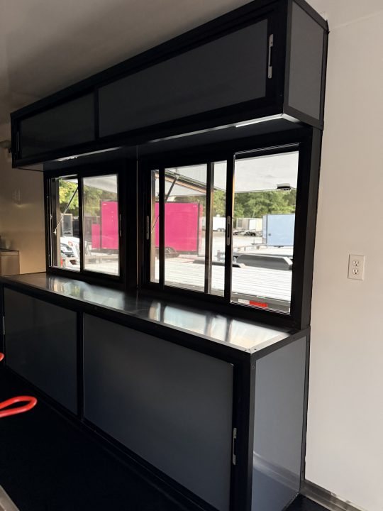 New 2026 Other 8.5X18 TA CONCESSION TRAILER FULLY EQUIPPED BLACKOUT (FIRE SUPPRESSION) (4 BURNER STOVE) (2 FRYERS) Concession