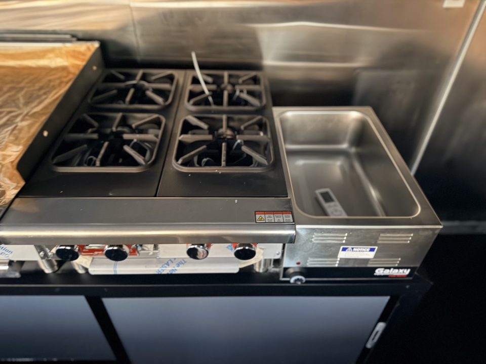 New 2026 Other 8.5X18 TA CONCESSION TRAILER FULLY EQUIPPED BLACKOUT (FIRE SUPPRESSION) (4 BURNER STOVE) (2 FRYERS) Concession
