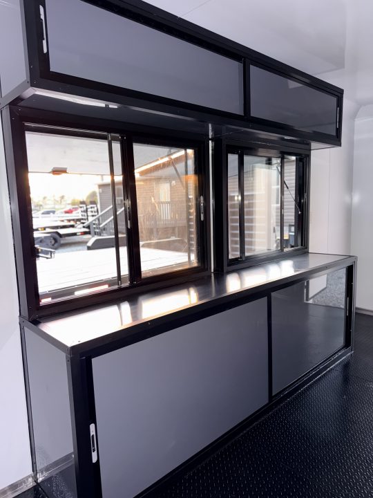 New 2026 Other 8.5X18 TA CONCESSION TRAILER FULLY EQUIPPED BLACKOUT (FIRE SUPPRESSION) (4 BURNER STOVE) (2 FRYERS) Concession