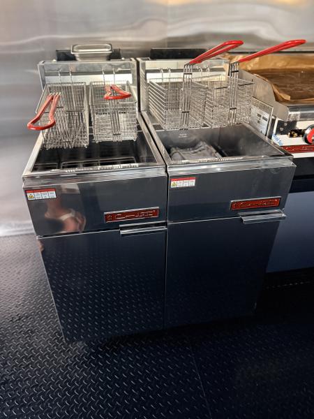 New 2026 Other 8.5X18 TA CONCESSION TRAILER FULLY EQUIPPED BLACKOUT (FIRE SUPPRESSION) (4 BURNER STOVE) (2 FRYERS) Concession