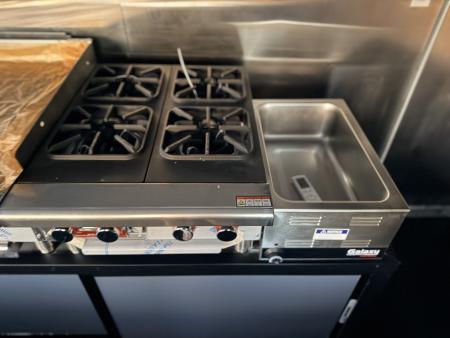 New 2026 Other 8.5X18 TA CONCESSION TRAILER FULLY EQUIPPED BLACKOUT (FIRE SUPPRESSION) (4 BURNER STOVE) (2 FRYERS) Concession