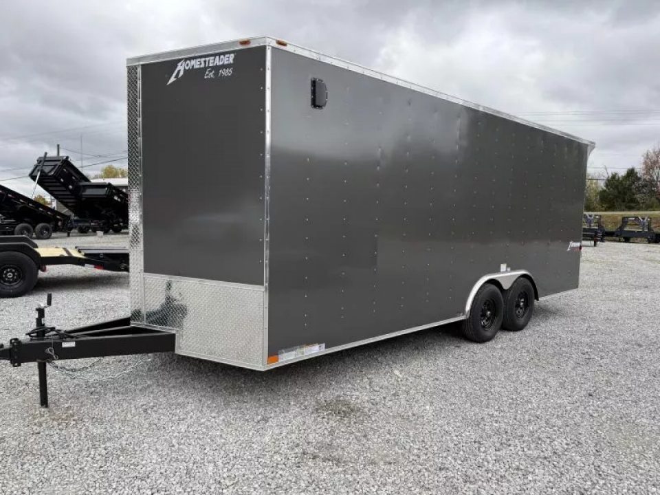 New 2027 Homesteader Trailer 8.5x20 TA CAR HAULER 10K (SPOILER) Car / Racing Trailer
