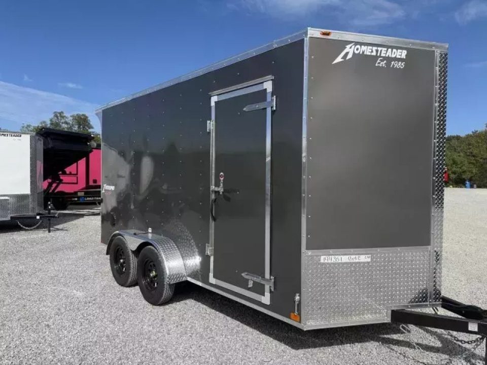 New 2027 Homesteader Trailer 7X14 IT OHV (SPOILER) Cargo / Enclosed Trailer