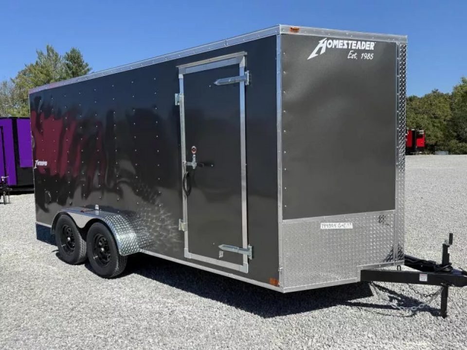 New 2027 Homesteader Trailer 7X16 IT (6.5 HT) Cargo / Enclosed Trailer