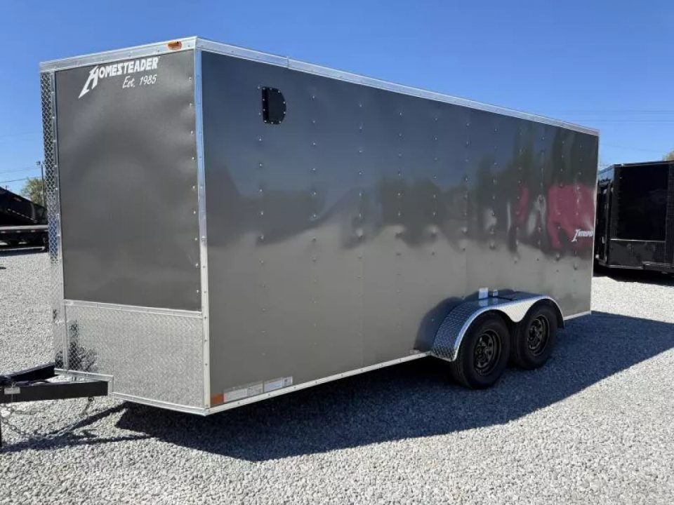 New 2027 Homesteader Trailer 7X16 IT (6.5 HT) Cargo / Enclosed Trailer