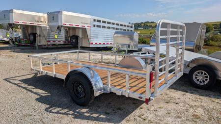 New 2027 Legend 6x12 Open Deluxe Aluminum Utility Trailer