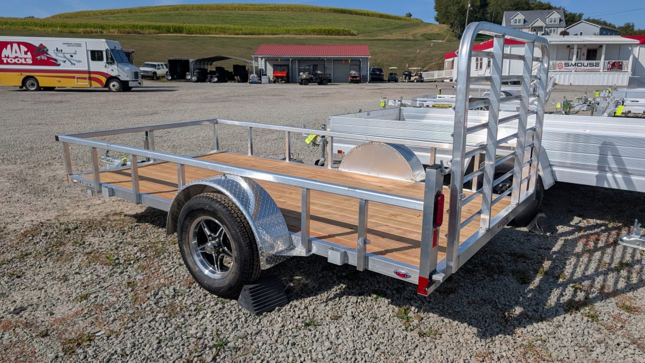 New 2027 Legend 6x12 Open Deluxe Aluminum Utility Trailer