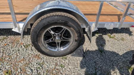 New 2027 Legend 6x12 Open Deluxe Aluminum Utility Trailer