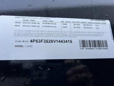 New 2027 PJ Trailers 26 Gooseneck LD Tandem Dual Flatbed Trailer