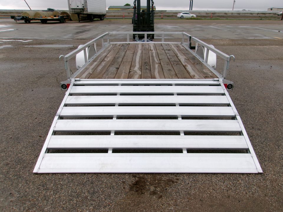New 2027 Load Trail 83x12 Aluminum Utility w/ Bifold Gate 3.5k