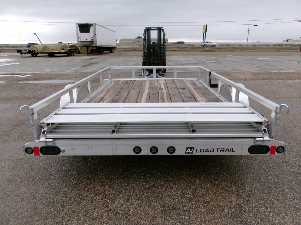 New 2027 Load Trail 83x12 Aluminum Utility w/ Bifold Gate 3.5k