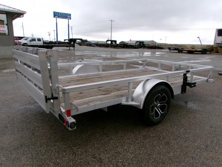 New 2027 Load Trail 83x12 Aluminum Utility w/ Bifold Gate 3.5k
