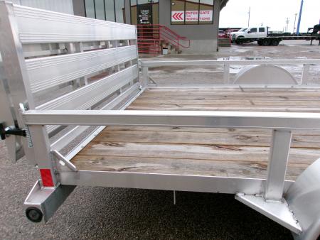 New 2027 Load Trail 83x12 Aluminum Utility w/ Bifold Gate 3.5k