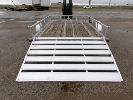 New 2027 Load Trail 83x12 Aluminum Utility w/ Bifold Gate 3.5k