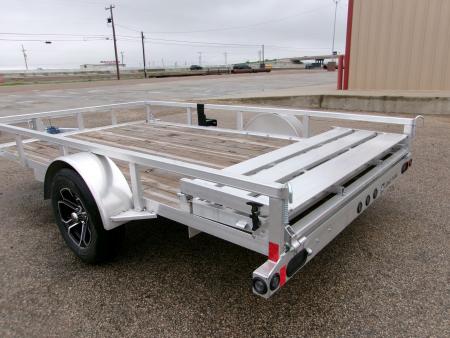 New 2027 Load Trail 83x12 Aluminum Utility w/ Bifold Gate 3.5k