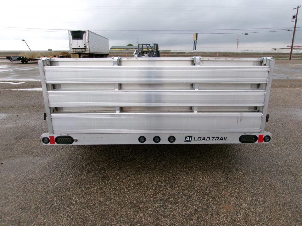New 2027 Load Trail 83x16 Aluminum Utility w/ Bifold Gate 7k