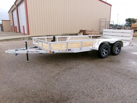 New 2027 Load Trail 83x16 Aluminum Utility w/ Bifold Gate 7k