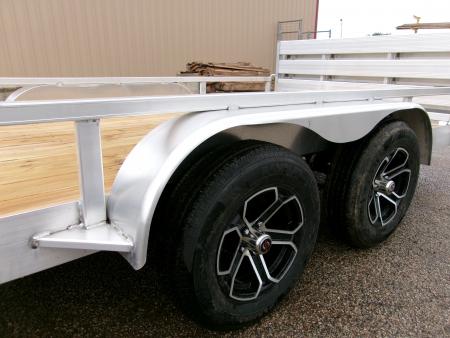 New 2027 Load Trail 83x16 Aluminum Utility w/ Bifold Gate 7k