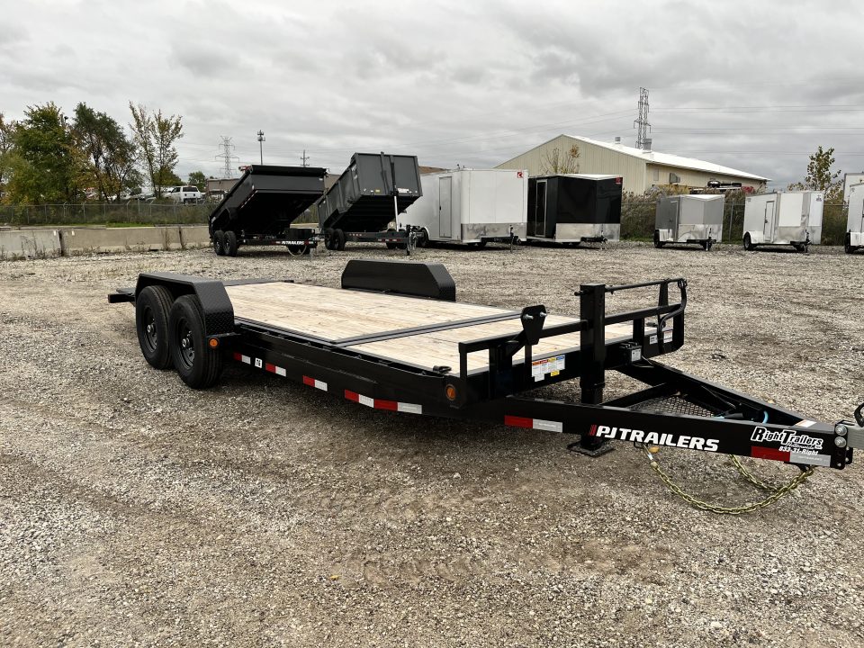 New 2027 7x20 PJ Tilt Deck Equipment Trailer