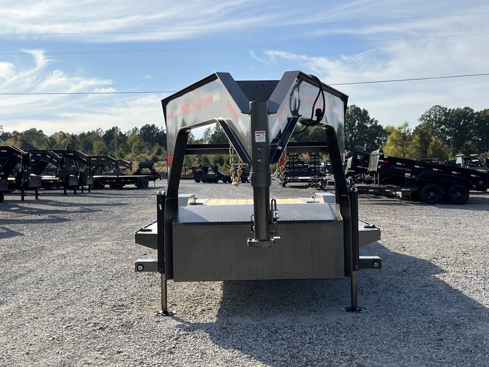 New 2027 MAXXD 102" X 24' 21K Gooseneck Tilt Equipment Trailer ALL NEW