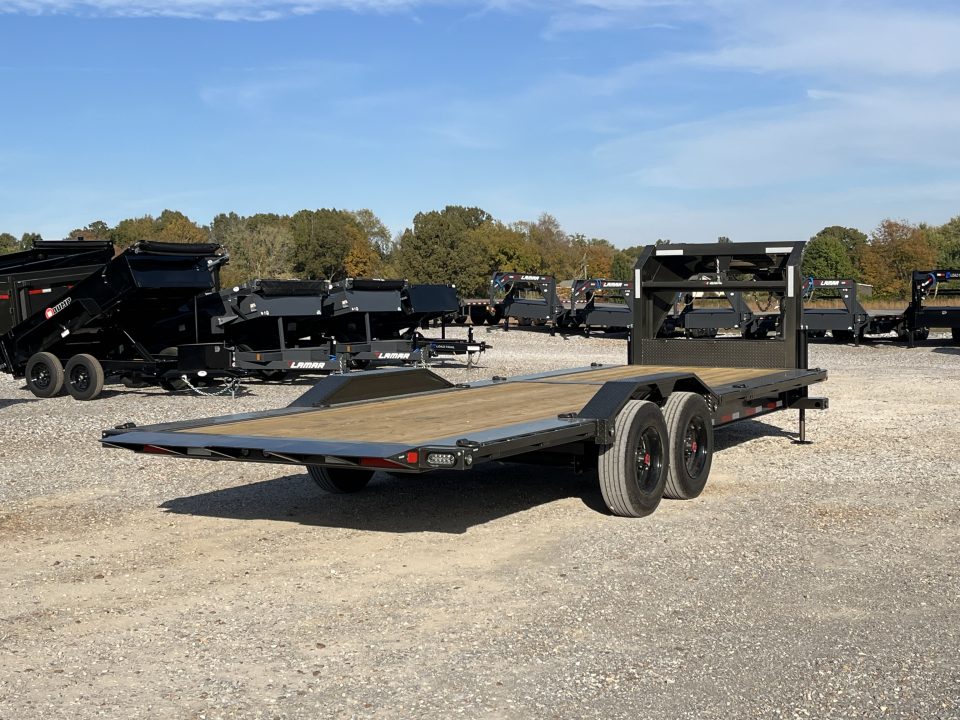 New 2027 MAXXD 102" X 24' 21K Gooseneck Tilt Equipment Trailer ALL NEW