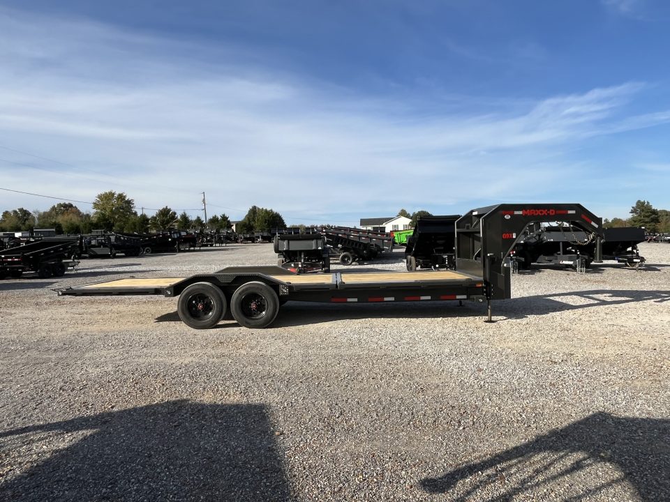 New 2027 MAXXD 102" X 24' 21K Gooseneck Tilt Equipment Trailer ALL NEW