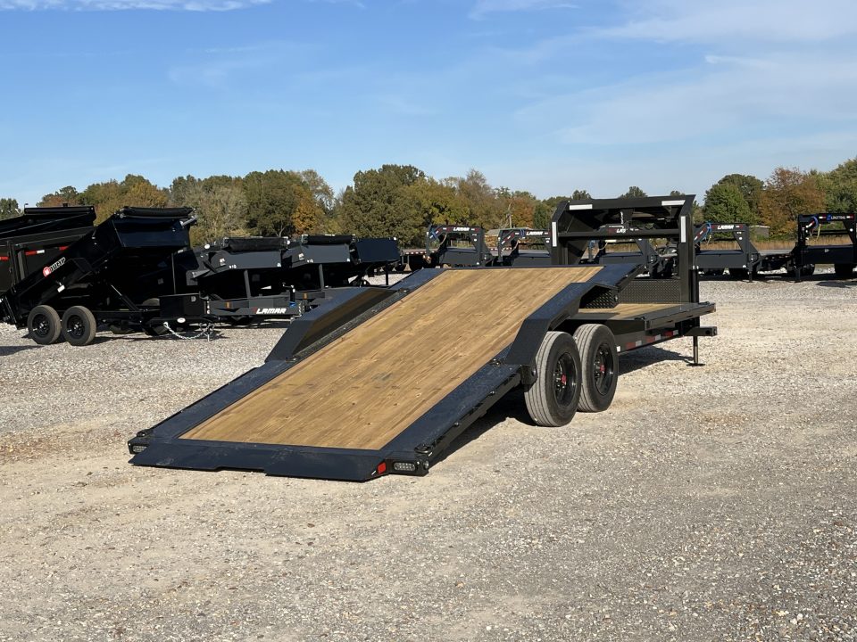 New 2027 MAXXD 102" X 24' 21K Gooseneck Tilt Equipment Trailer ALL NEW