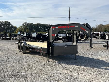 New 2027 MAXXD 102  X 24' 21K Gooseneck Tilt Equipment Trailer ALL NEW