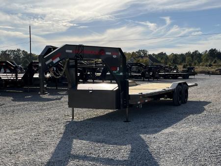 New 2027 MAXXD 102" X 24' 21K Gooseneck Tilt Equipment Trailer ALL NEW