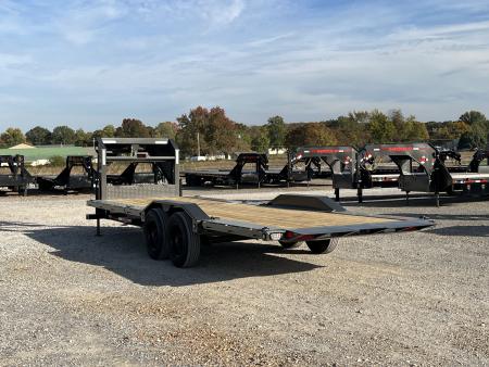 New 2027 MAXXD 102" X 24' 21K Gooseneck Tilt Equipment Trailer ALL NEW