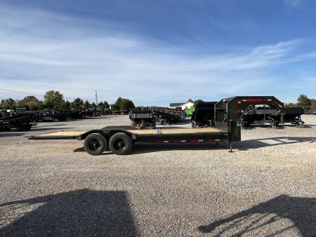New 2027 MAXXD 102" X 24' 21K Gooseneck Tilt Equipment Trailer ALL NEW