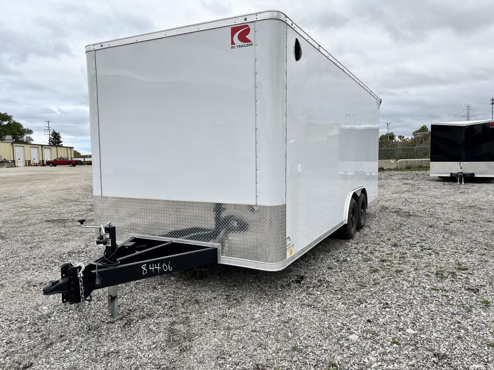 New 2027 8.5X20 RC Cargo Trailer