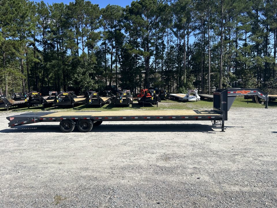 New 2027 Down 2 Earth Trailers 8.5x35 Flatbed Trailer