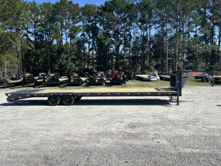 New 2027 Down 2 Earth Trailers 8.5x35 Flatbed Trailer