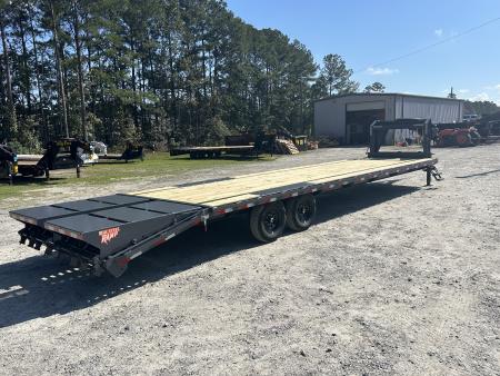 New 2027 Down 2 Earth Trailers 8.5x35 Flatbed Trailer