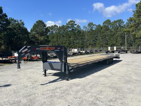 New 2027 Down 2 Earth Trailers 8.5x35 Flatbed Trailer