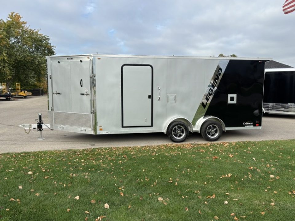 New 2027 Legend 7.5x23 Explorer Enclosed Trailer Snow/ATV